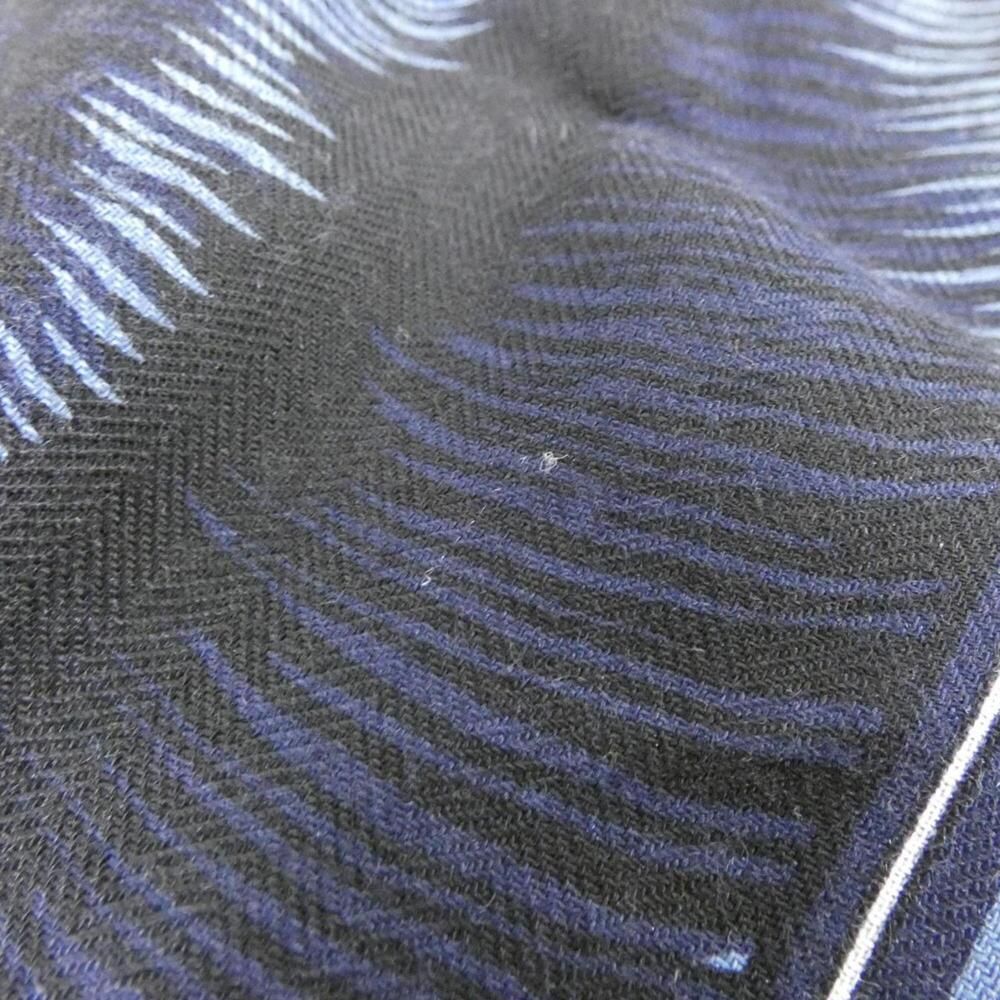 HERMES Blue Scarf - Picture 4 of 5